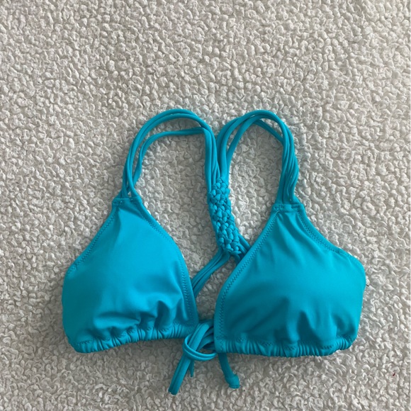 XS XP PINK blue swimsuit top - Picture 7 of 7